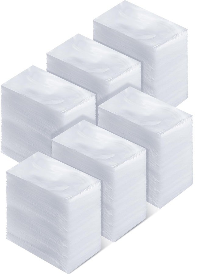Qilery 2000 Pack 4'' x 6'' Clear Small Cellophane Bags Plastic Poly Clear Flat Open 2 Mil Merchandise Bags for Packaging Food Candies Dessert Bakery Cookies Storage Party Favors - Image 1